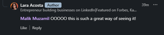 Lara testimonial for Growlioo